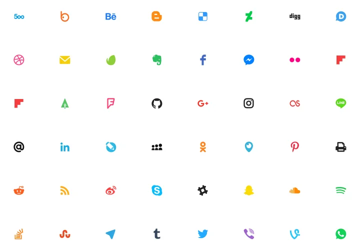 WooCommerce Social Media Icons